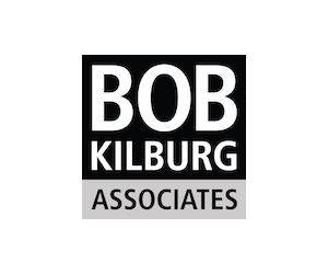 Logo for Bob Kilburg and Associates a client of Charles King Voice Talent